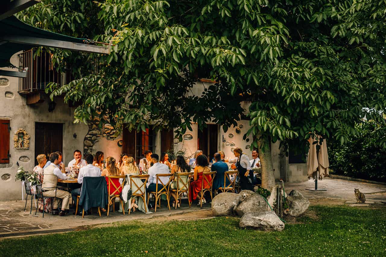 Tuscan style intimacy for a Lake Como Wedding Tuscan style intimacy for a Lake Como Wedding