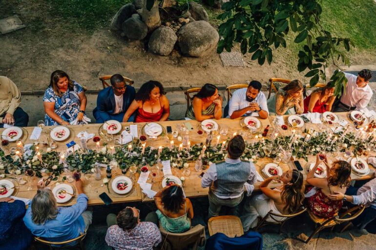 Tuscan style intimacy for a Lake Como Wedding