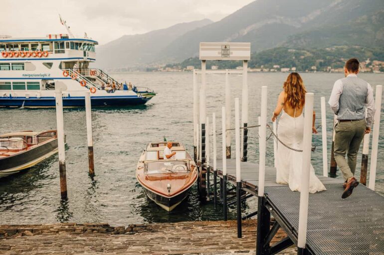 Tuscan style intimacy for a Lake Como Wedding