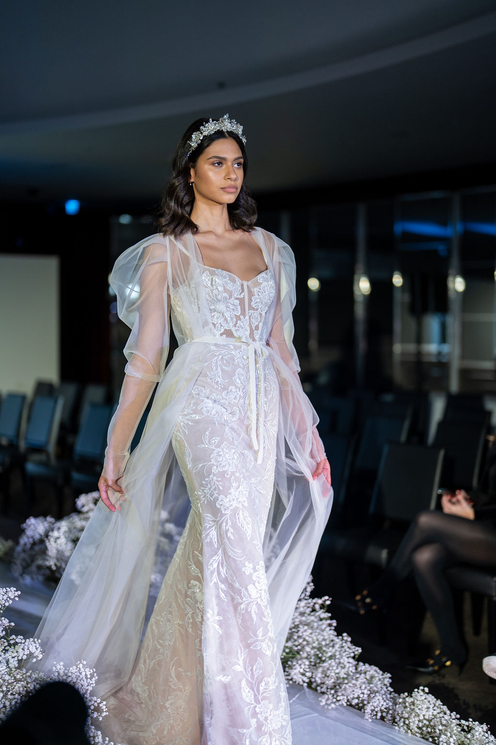 Berta Bridal Runway At The Bulgari Hotel London 2023