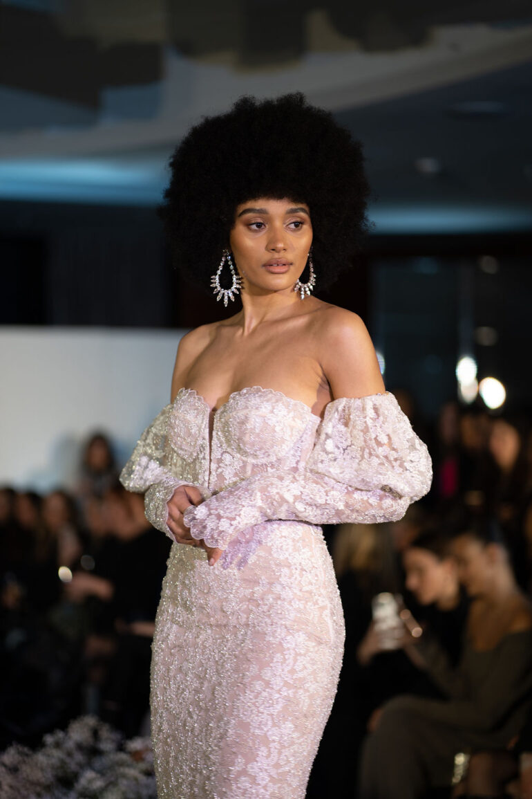 Berta Bridal Runway At The Bulgari Hotel London 2023