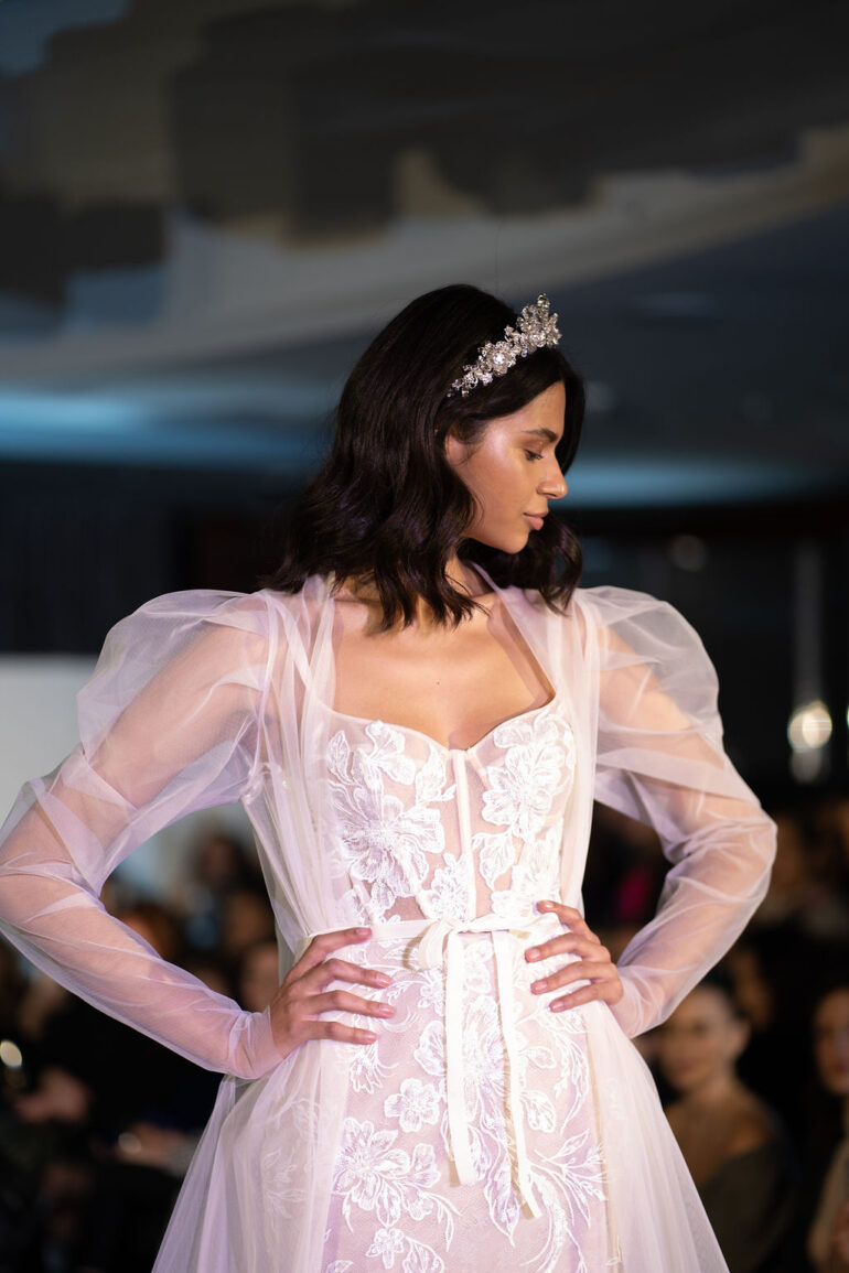Berta Bridal Runway At The Bulgari Hotel London 2023