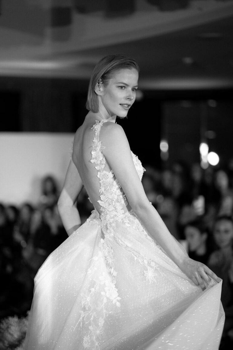 Berta Bridal Runway At The Bulgari Hotel London 2023