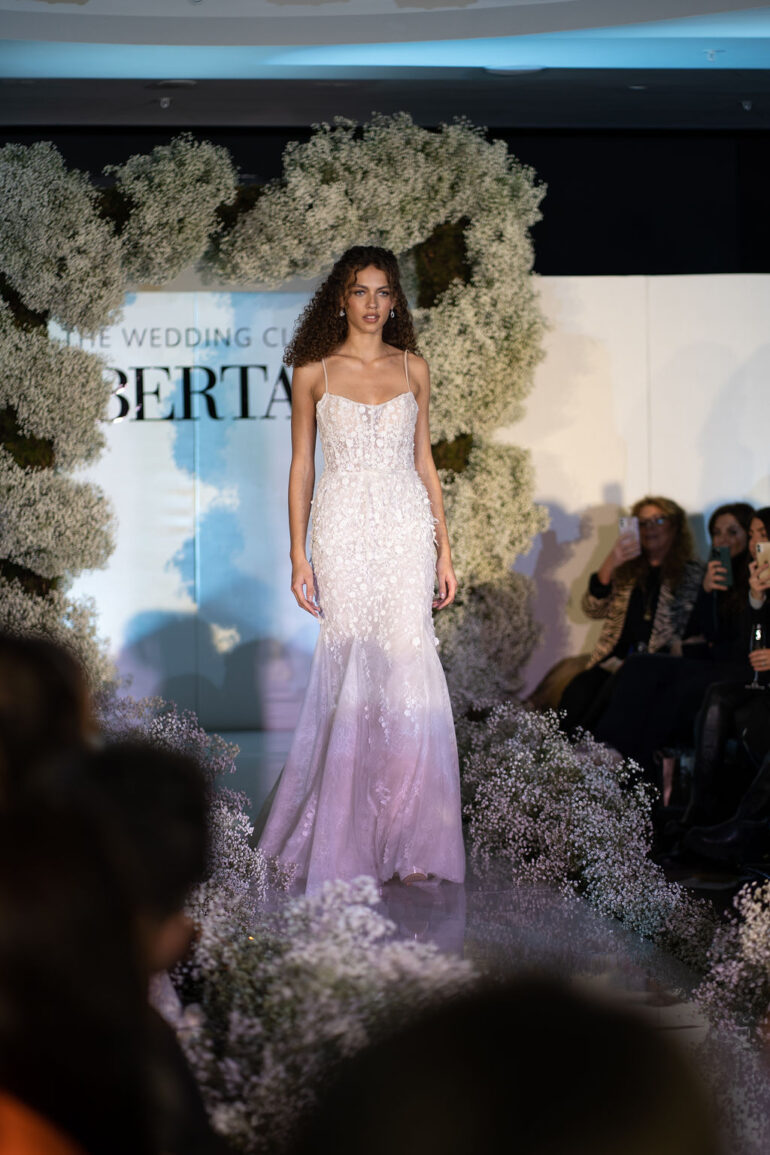 Berta Bridal Runway At The Bulgari Hotel London 2023