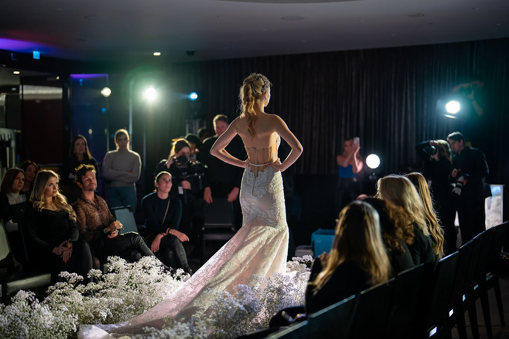 Berta Bridal Runway At The Bulgari Hotel London 2023