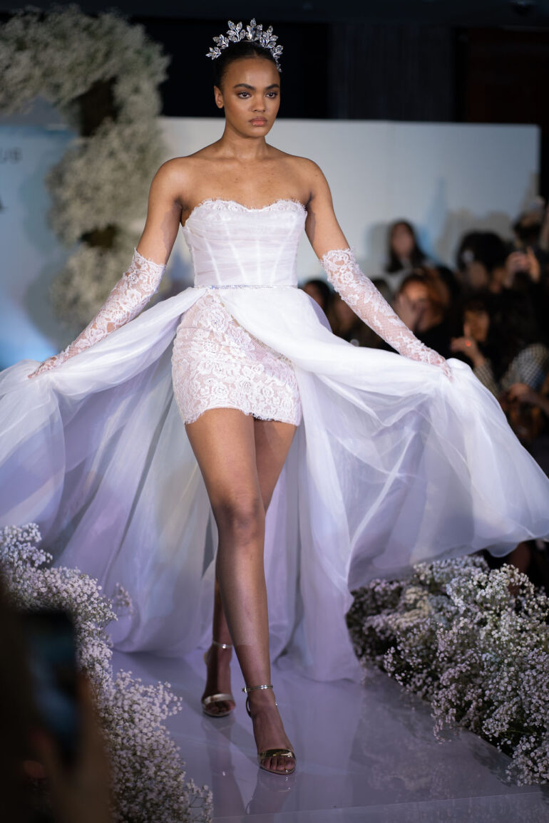 Berta Bridal Runway At The Bulgari Hotel London 2023