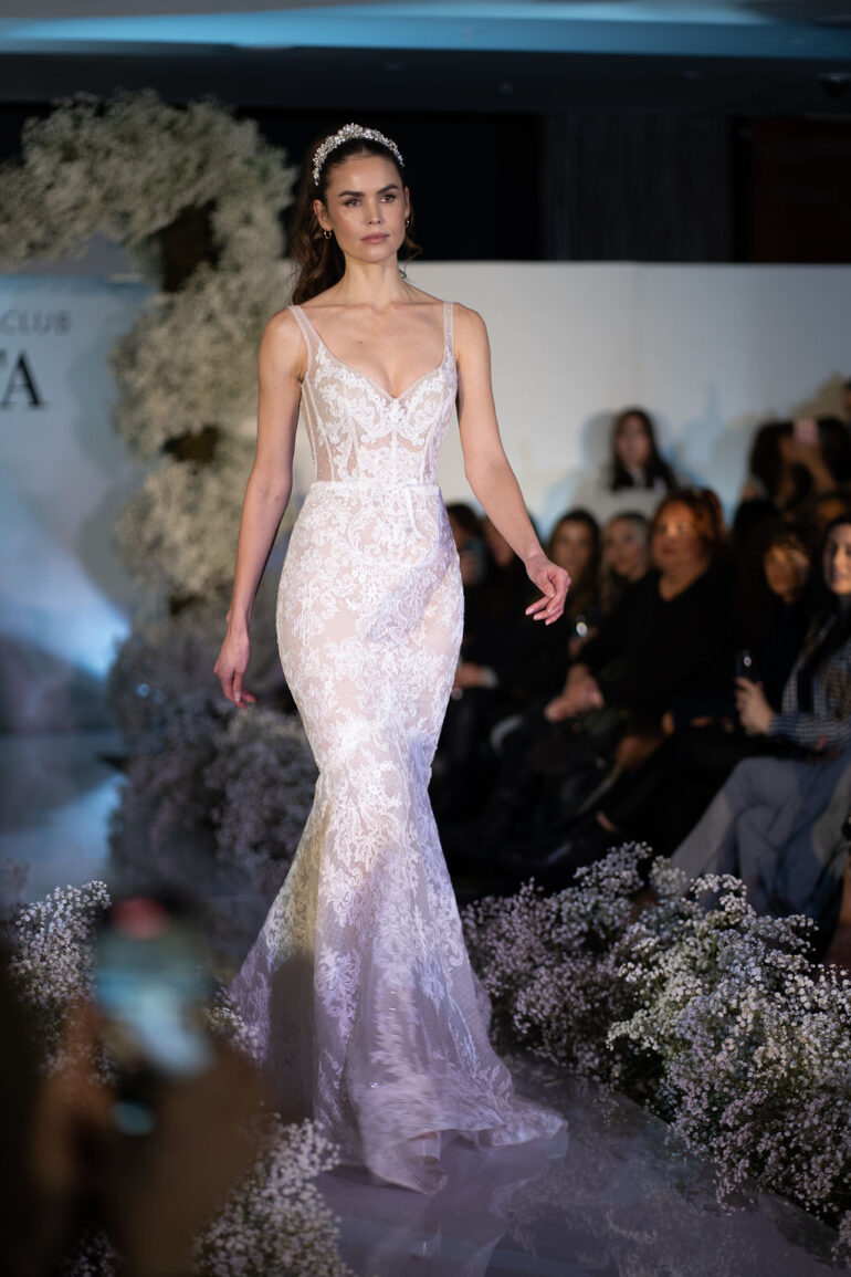 Berta Bridal Runway At The Bulgari Hotel London 2023