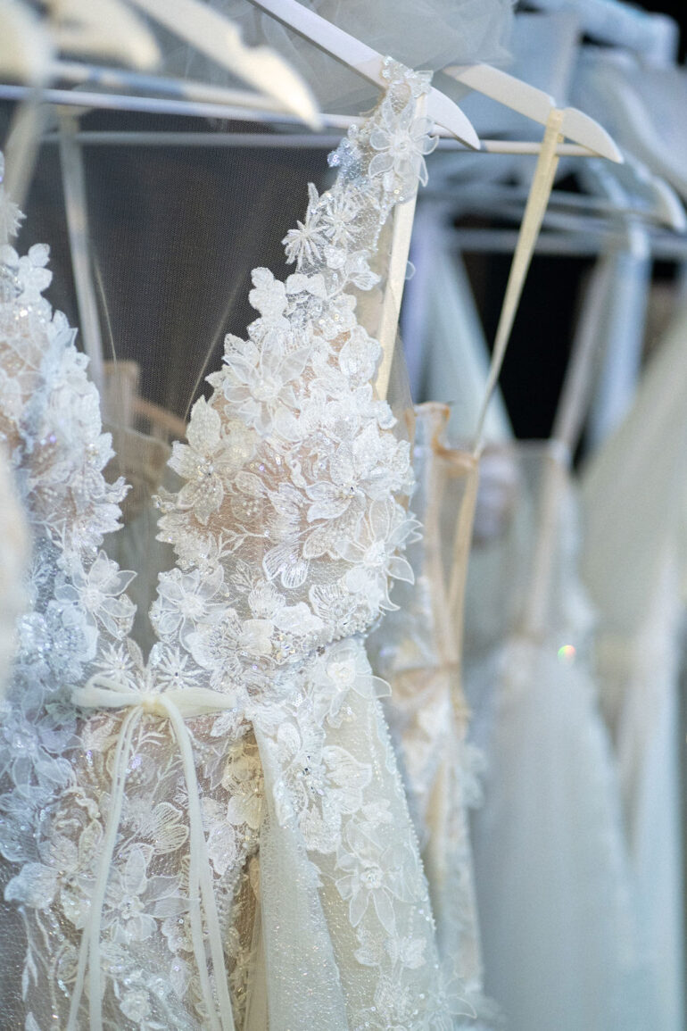 Berta Bridal Runway At The Bulgari Hotel London 2023