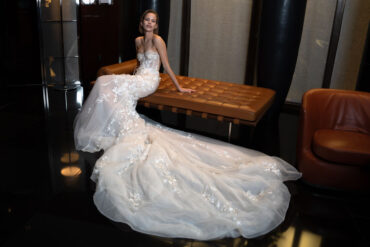 Berta Bridal Runway At The Bulgari Hotel London 2023