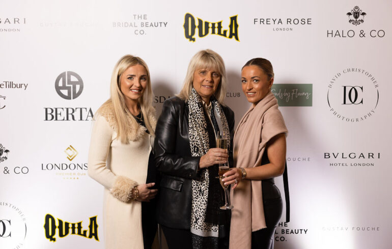 Berta Bridal Runway At The Bulgari Hotel London 2023