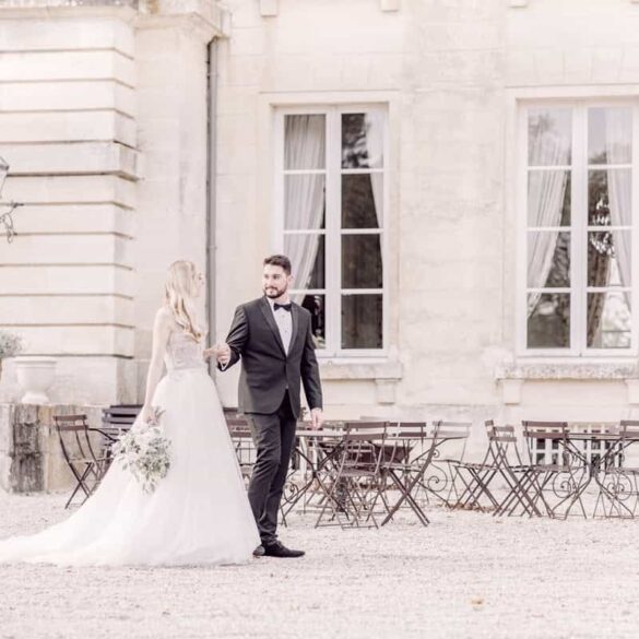 An Intimate Wedding At A French Chateau