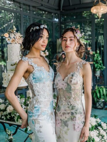 Claire Pettibone 'Les Fleurs' SS/24 Bridal Capsule