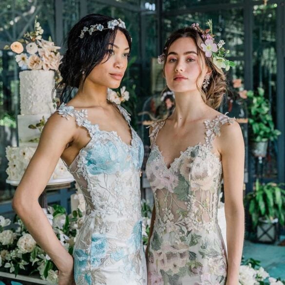 Claire Pettibone 'Les Fleurs' SS/24 Bridal Capsule