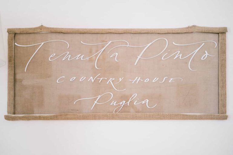 Getting Married In Apulia, Tenuta Pinto