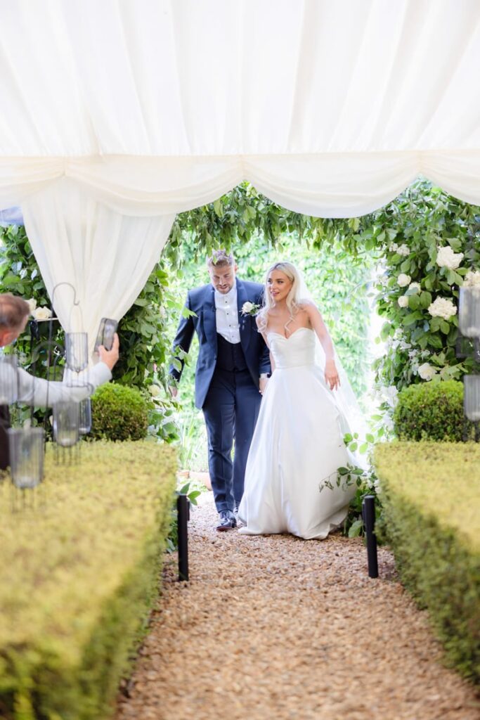 An English Country Garden Wedding At Home