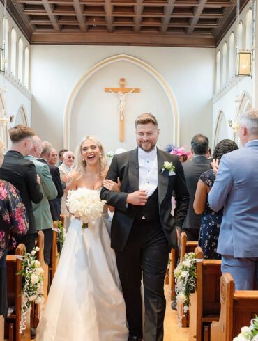 An English Country Garden Wedding At Home