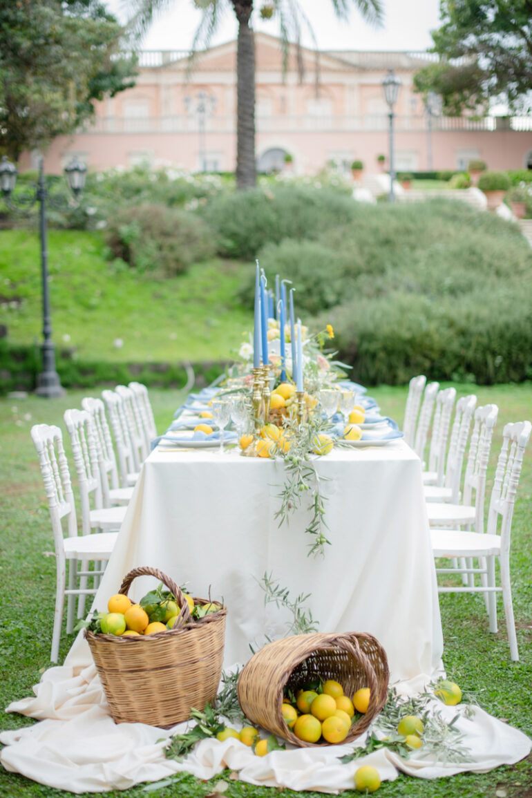 Sicilian Styled Shoot At Villa La Limonaia