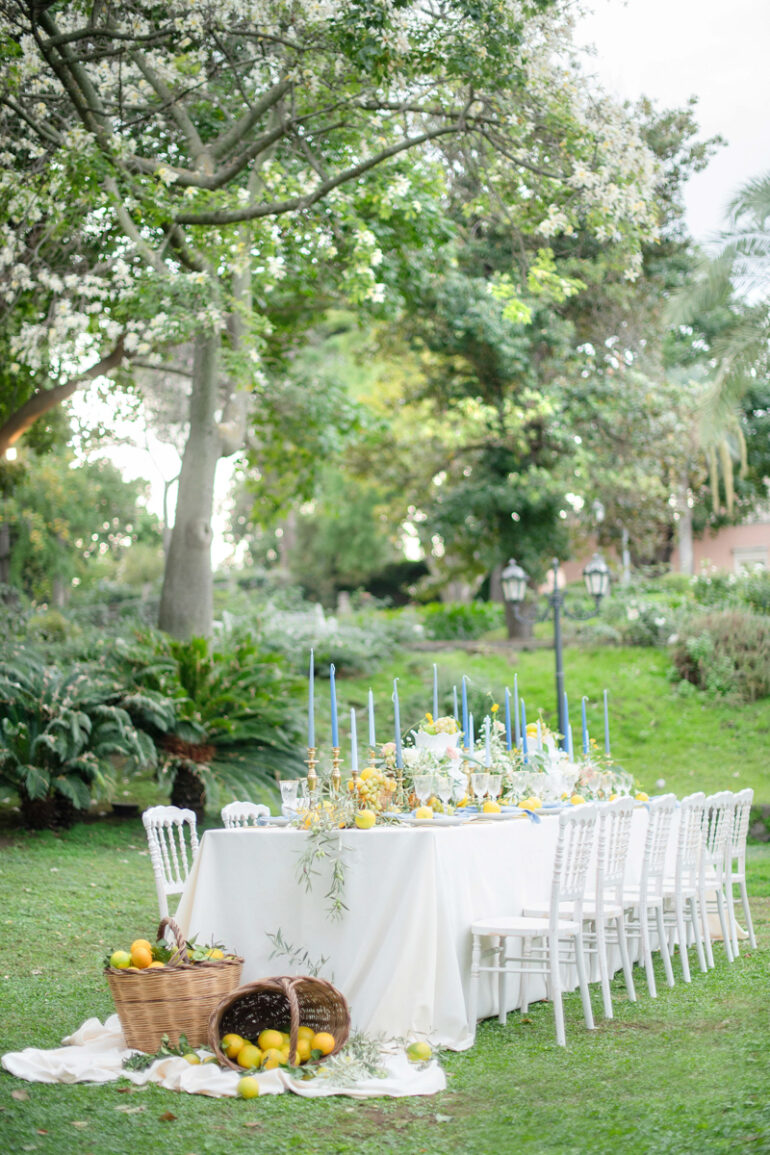 Sicilian Styled Shoot At Villa La Limonaia