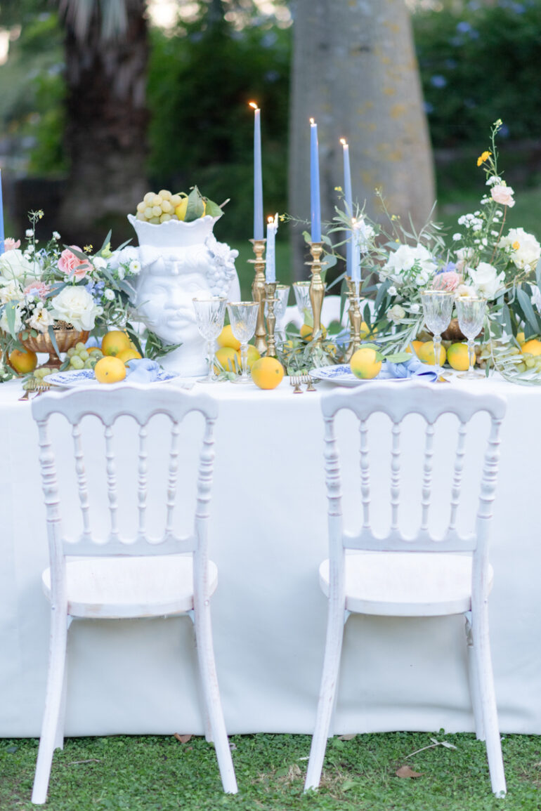 Sicilian Styled Shoot At Villa La Limonaia