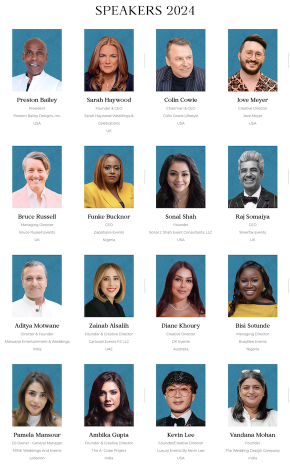  13th Edition of Exotic Wedding Planning Conference Bodrum, Turkiye