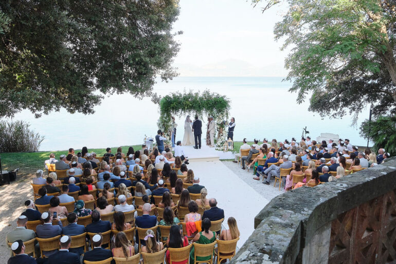 An Enchanted Lakeside Jewish Wedding at Villa Orlando, Torre del Lago, Italy