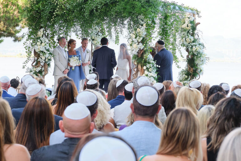 An Enchanted Lakeside Jewish Wedding at Villa Orlando, Torre del Lago, Italy