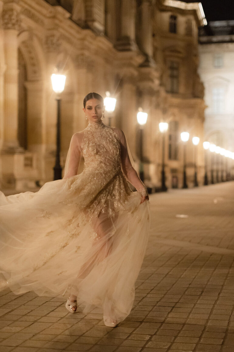 Valentine's Day in Paris: A Bridal Dream Unveiled