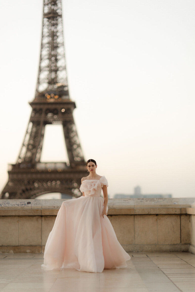 Valentine's Day in Paris: A Bridal Dream Unveiled