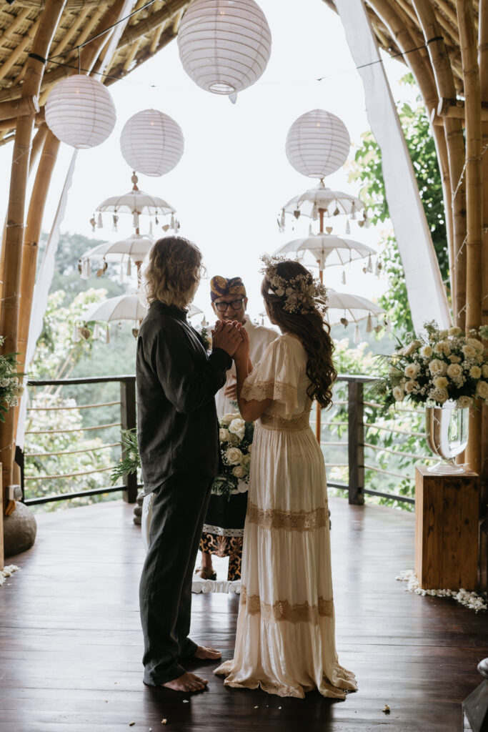 Introducing the Enchanting Puspaka Wedding Chapel, A Bamboo Masterpiece Amidst Ubud's Lush Forest Introducing the Enchanting Puspaka Wedding Chapel, A Bamboo Masterpiece Amidst Ubud's Lush Forest