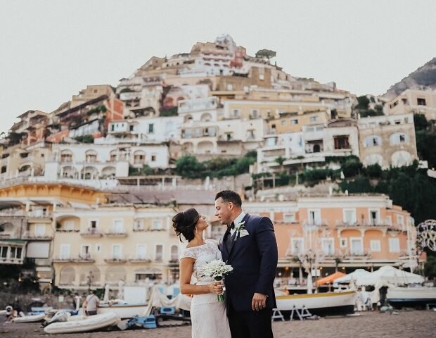 Mr and Mrs Wedding In Italy