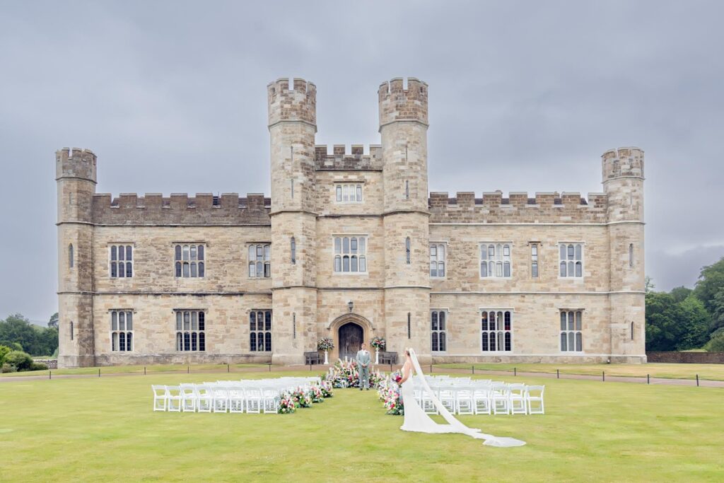 Leeds Castle unveils enchanting new outdoor wedding spaces for a fairytale celebration Leeds Castle - Outdoor Wedding