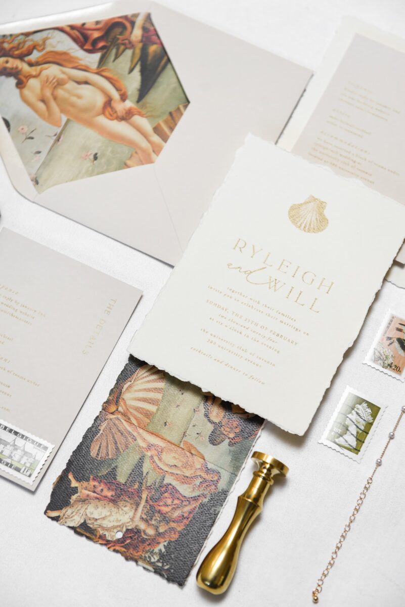 A Dreamy Fusion of Art and Elegance A Dreamy Fusion of Art and Elegance: A Birth of Venus-Inspired Wedding Photoshoot