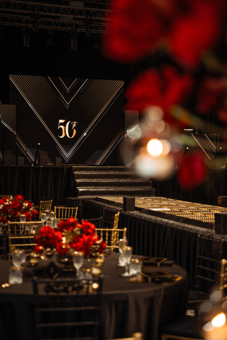 Elegance in Bloom: Dario Varsalona’s Magical Red Rose-Inspired Event