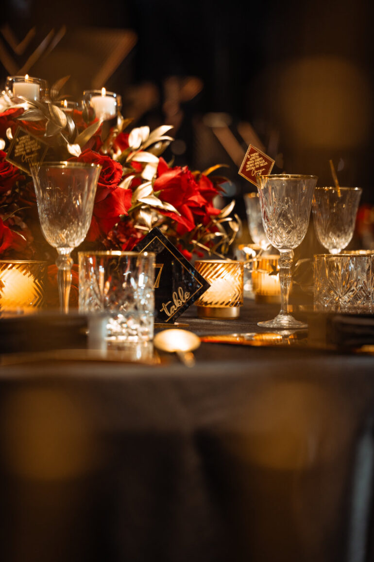 Elegance in Bloom: Dario Varsalona’s Magical Red Rose-Inspired Event