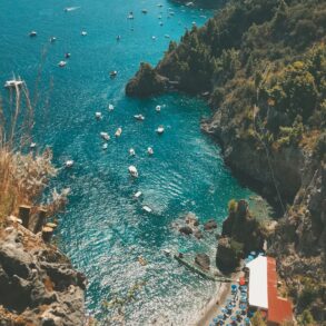 aerial view of body of water during daytime