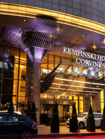 Inside Kempinski Hotel Corvinus Budapest