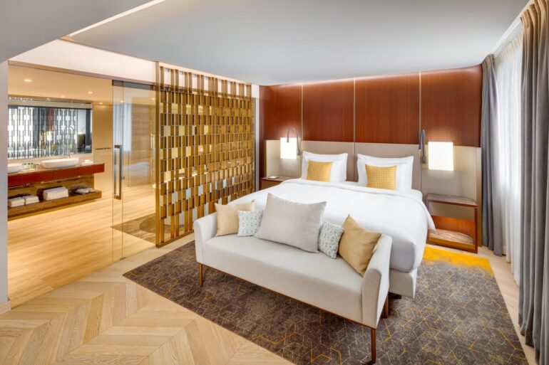 Inside Kempinski Hotel Corvinus Budapest