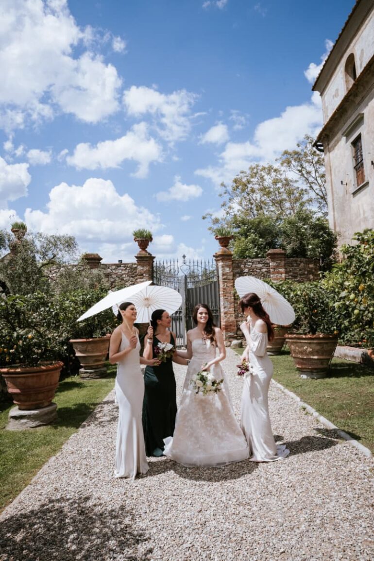 Florence Reverie: Garden Vows, Cold Martinis, and Golden Light
