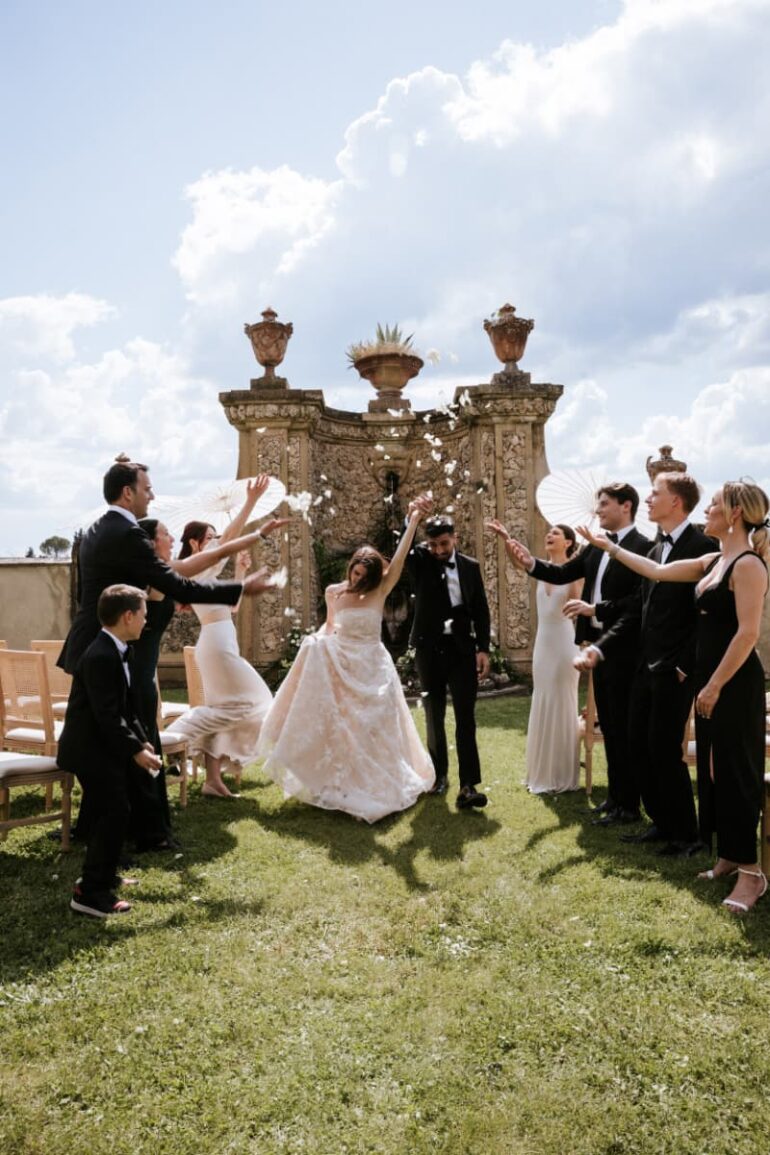 Florence Reverie: Garden Vows, Cold Martinis, and Golden Light