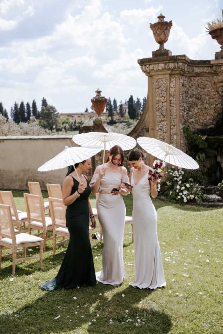 Florence Reverie: Garden Vows, Cold Martinis, and Golden Light