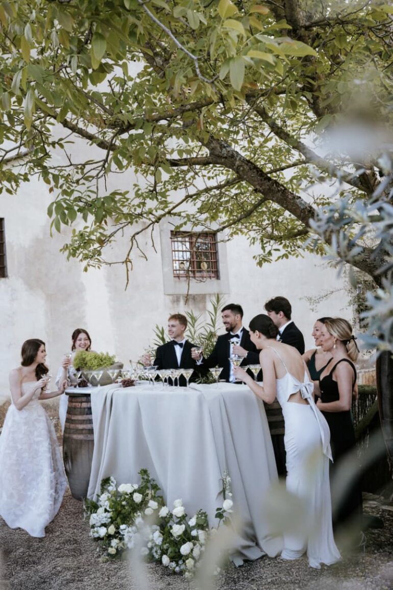 Florence Reverie: Garden Vows, Cold Martinis, and Golden Light