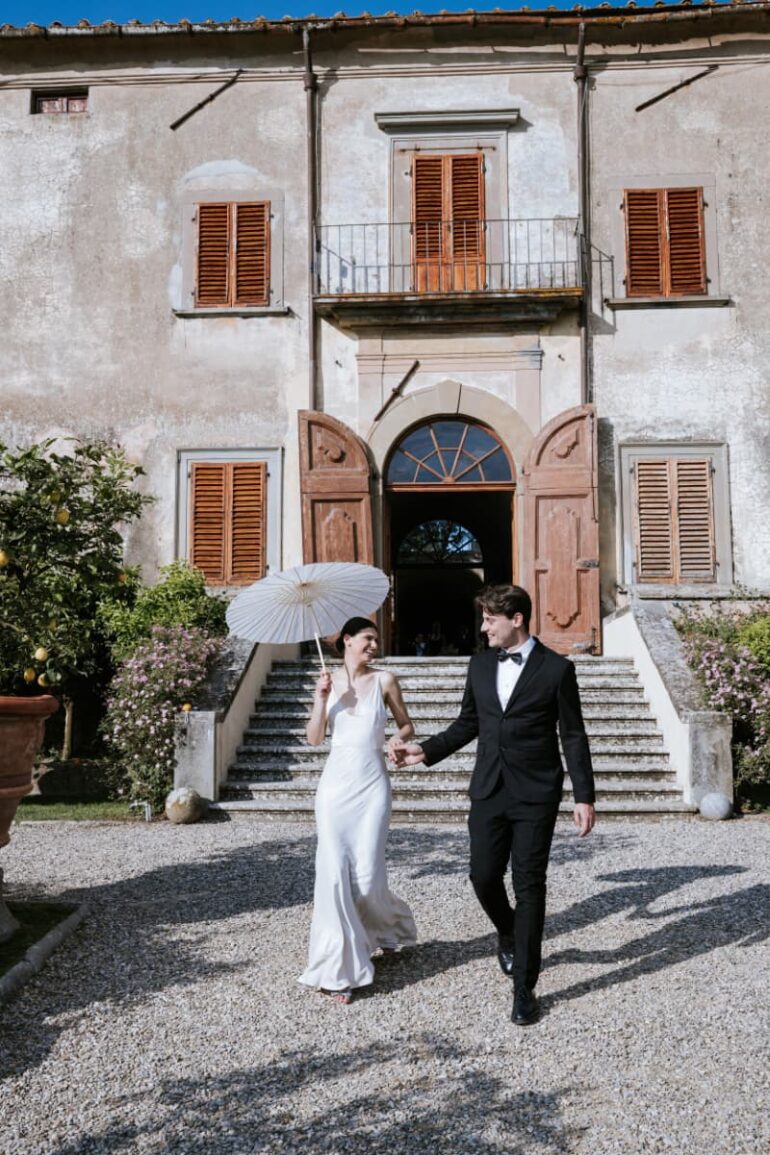 Florence Reverie: Garden Vows, Cold Martinis, and Golden Light