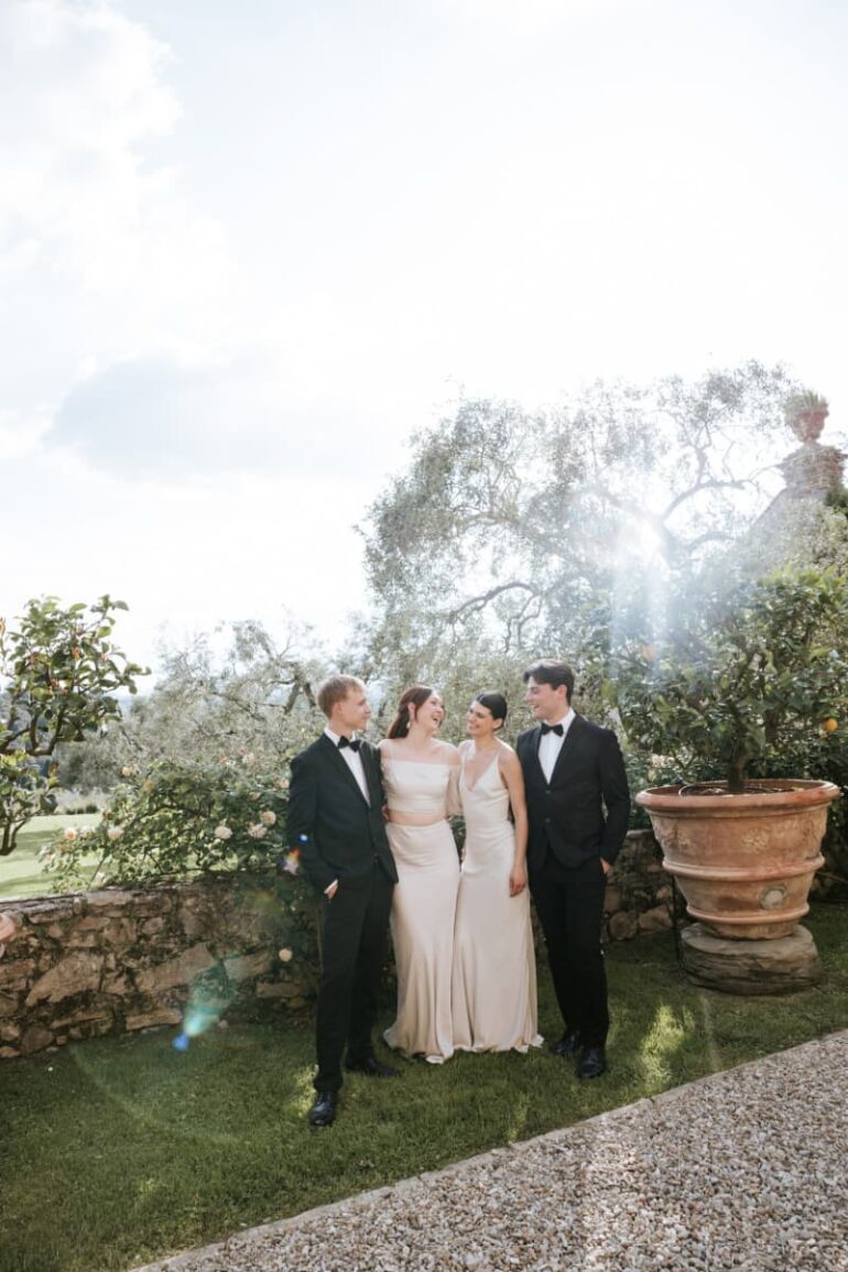 Florence Reverie: Garden Vows, Cold Martinis, and Golden Light