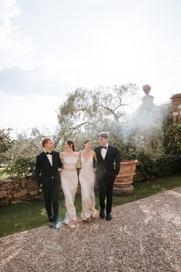 Florence Reverie: Garden Vows, Cold Martinis, and Golden Light