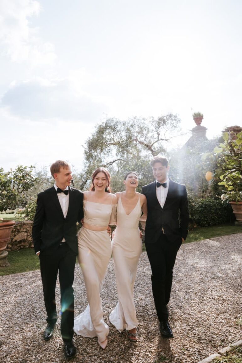Florence Reverie: Garden Vows, Cold Martinis, and Golden Light