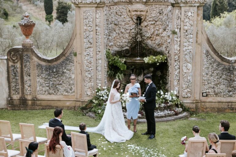 Florence Reverie: Garden Vows, Cold Martinis, and Golden Light