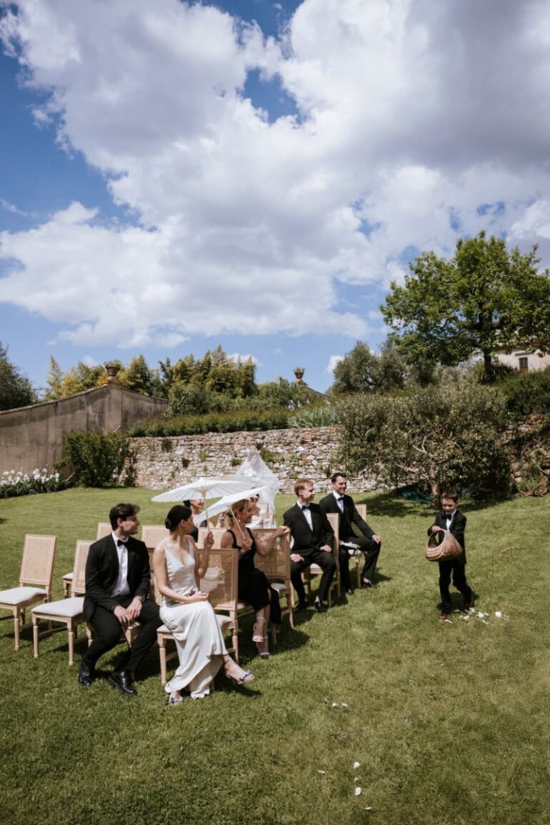 Florence Reverie: Garden Vows, Cold Martinis, and Golden Light