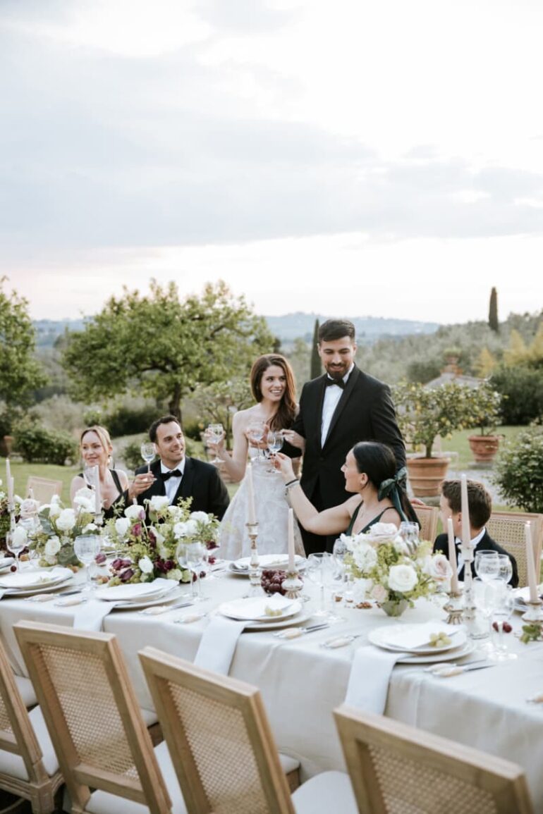 Florence Reverie: Garden Vows, Cold Martinis, and Golden Light