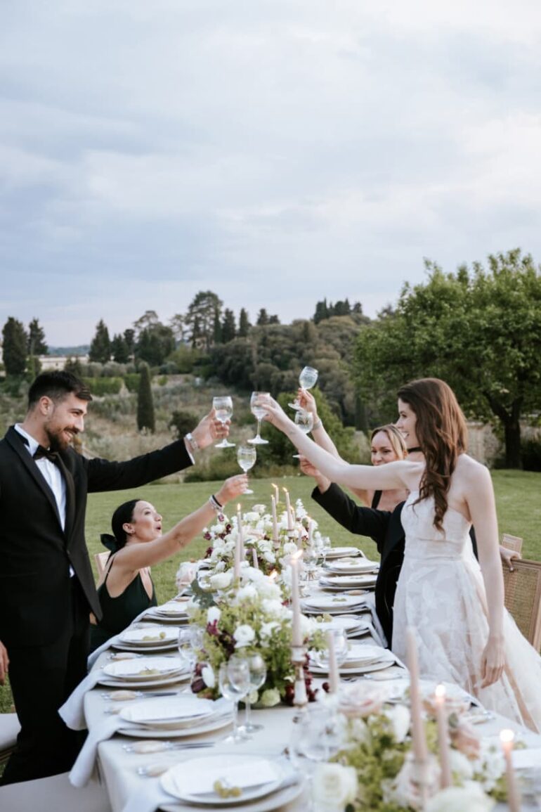 Florence Reverie: Garden Vows, Cold Martinis, and Golden Light