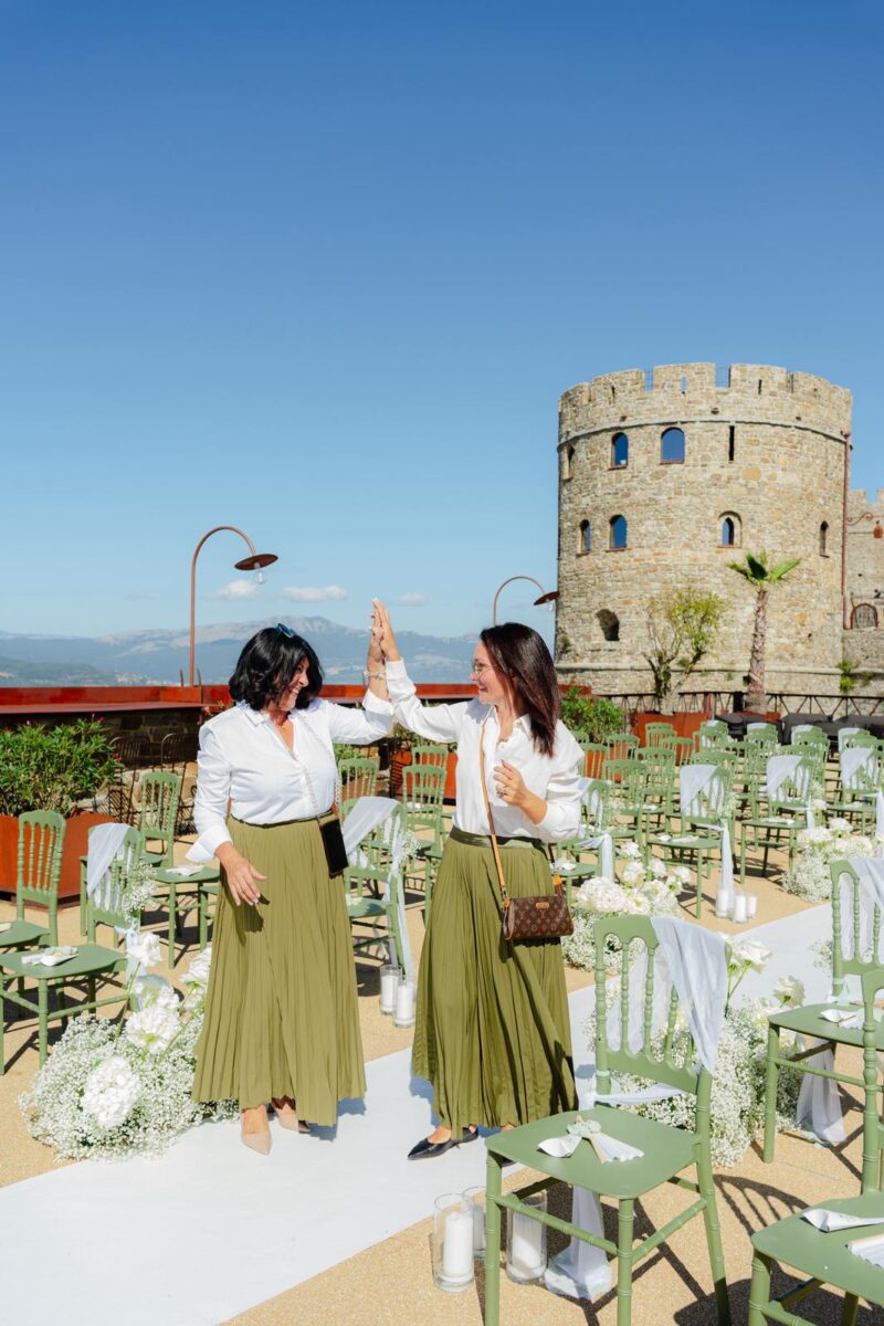 Elea Taylor and Shilo Miller Wed in Campania’s Castello di Roccacilento